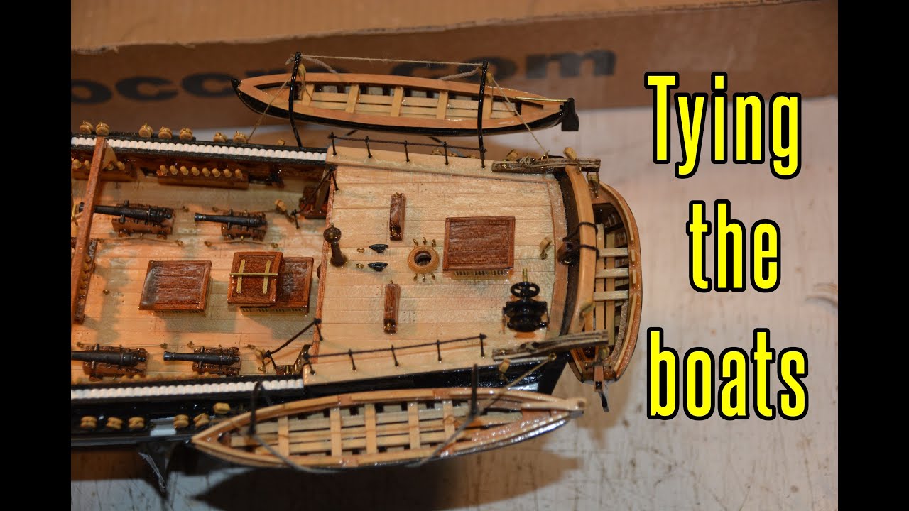 HMS Beagle - часть 33. Привязывание лодок