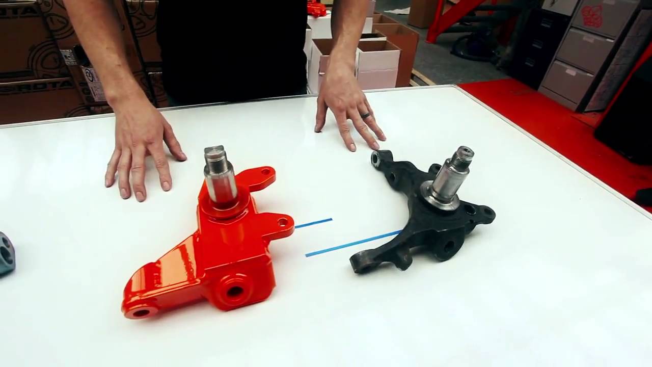 Drift Hub Knuckles - GeoMaster2 from Driftworks for Nissan 240SX 200SX and 180SX