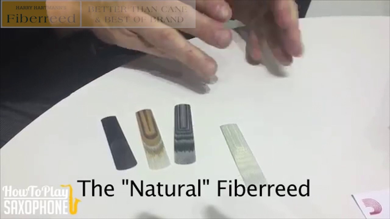 Fiberreed Saxophone Reeds Explained by Tom Wanne