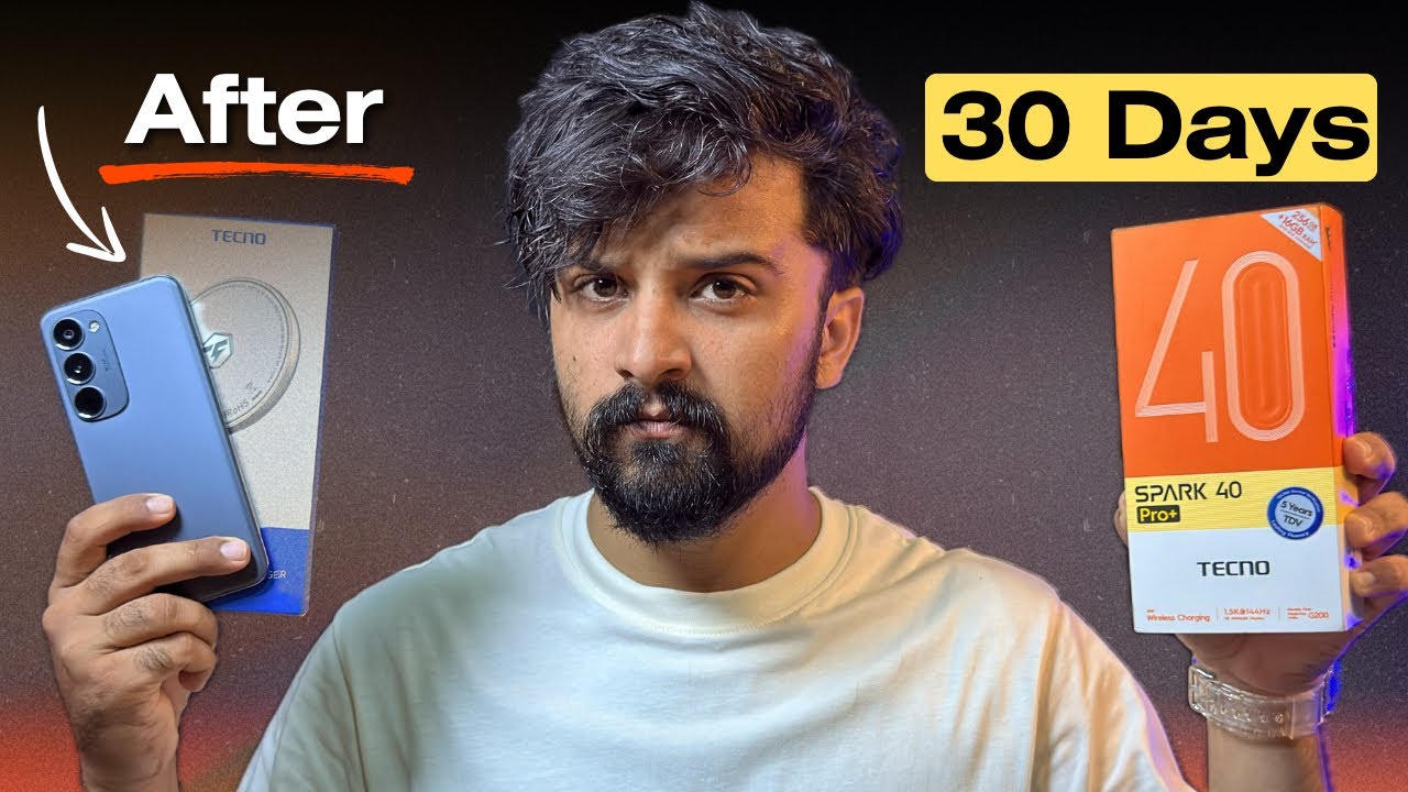 Tecno Spark 40 Pro Plus - Review after 30 Days | 1.5K / 144Hz Reality!🤡