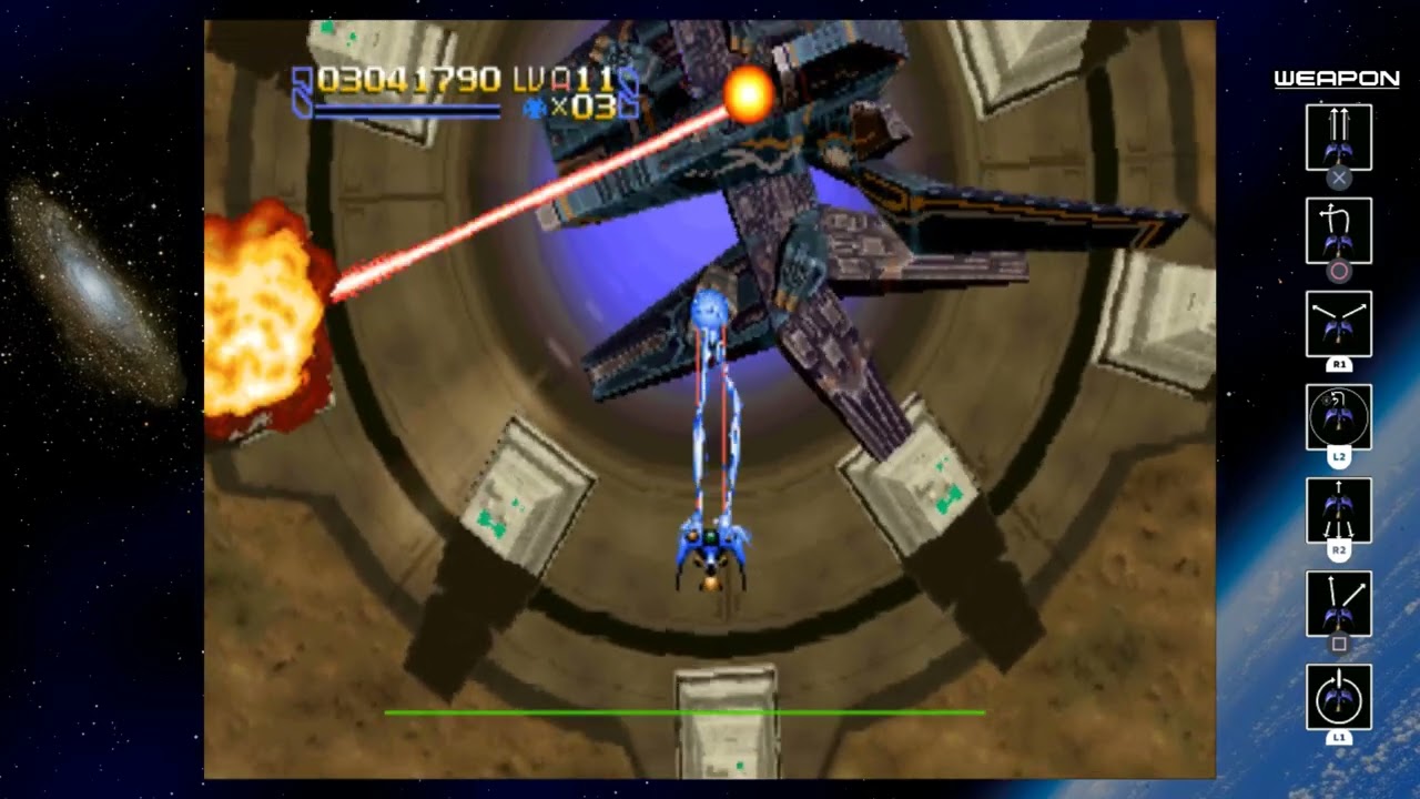 レイディアント シルバーガン [Radiant Silvergun] - Steam Arcade Mode - 26.834.410 pts