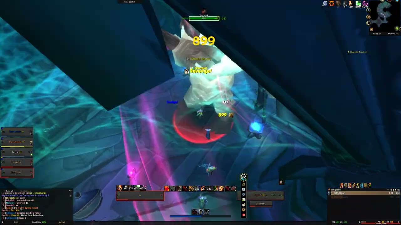 TBC Classic Prot Warrior Tank Mana Tombs