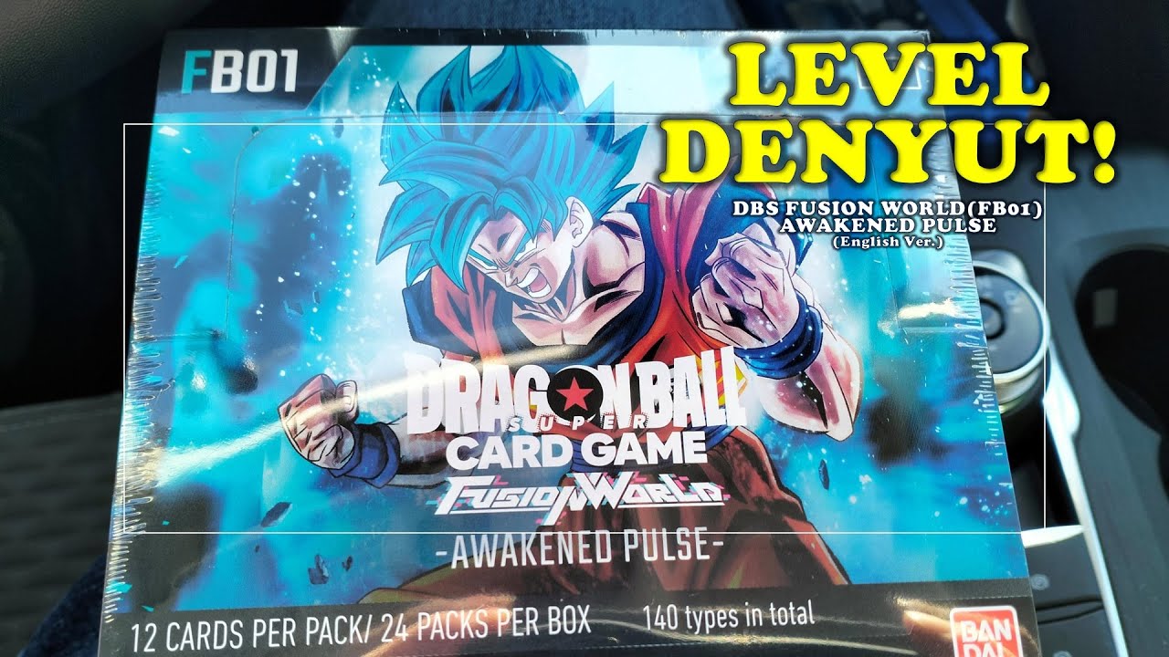 Unboxing Dragon Ball Super Fusion World Awakened Pulse!!!