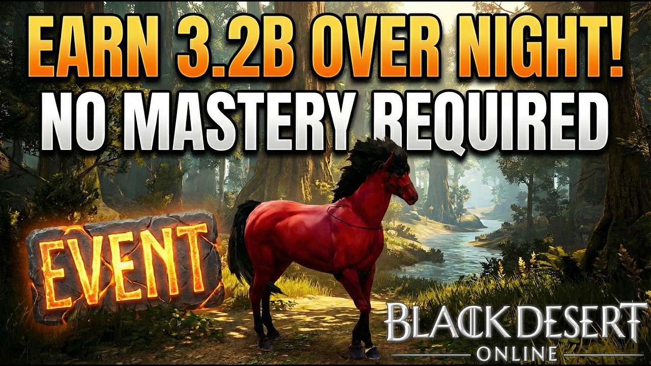 [Event] This Black Desert event is BETTER than fishing. (Until March 26, 2026)