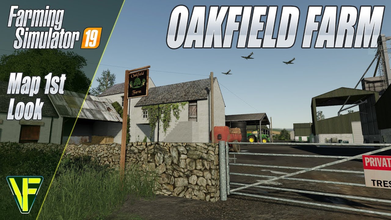 Oakfield Farm by OxygenDavid: Farming Simulator 19 Map First Look