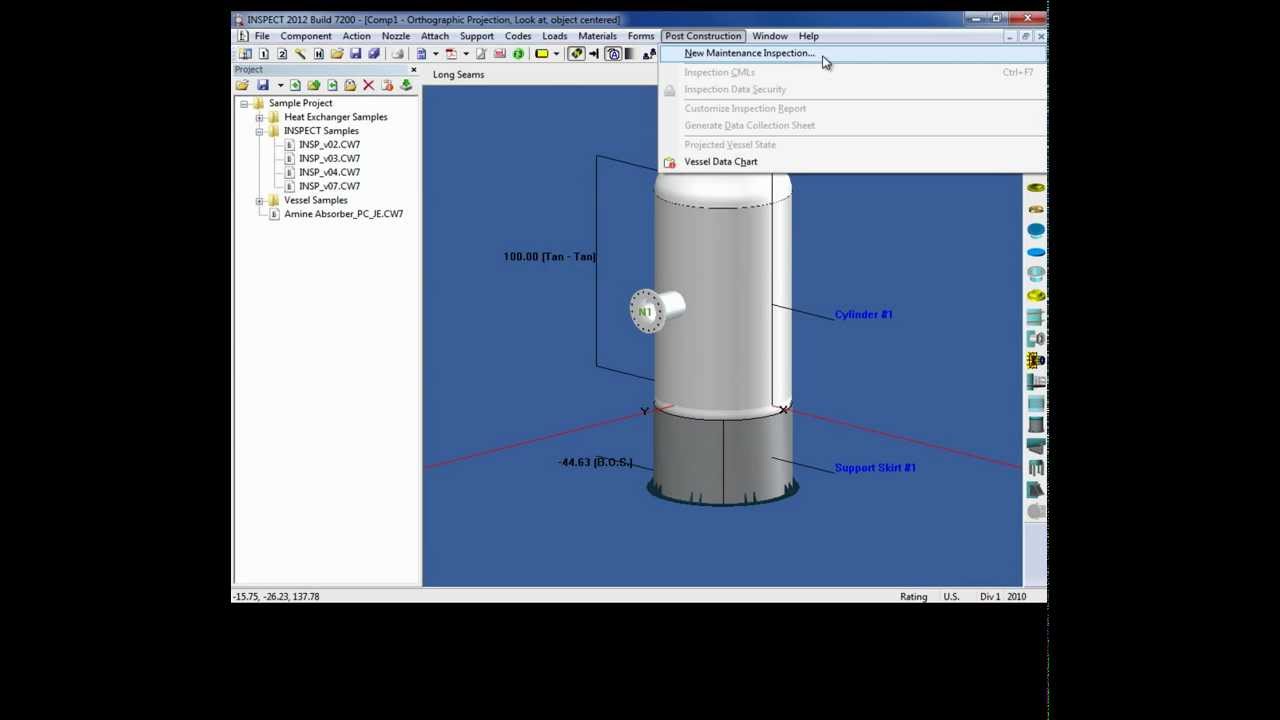 Condition Monitoring Location (CML) Placement With INSPECT