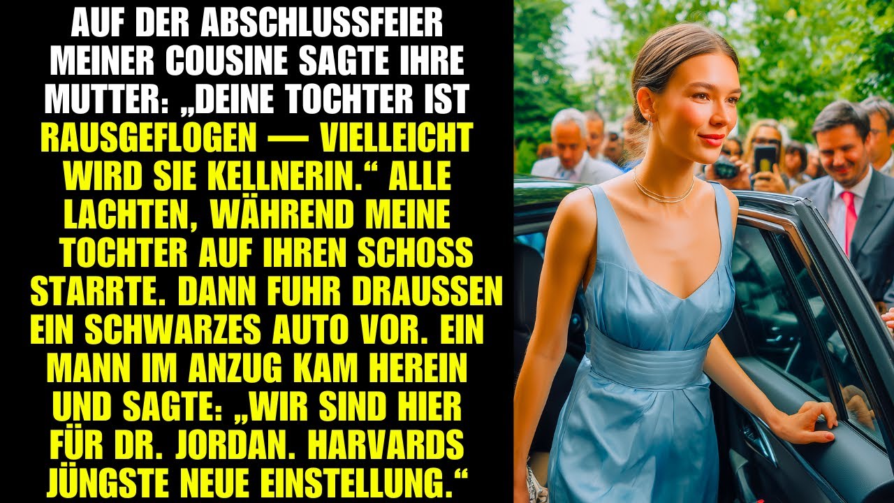 Alle verspotteten meine Tochter, bis ein Mann sie als Harvards jüngste Doktorin rief...