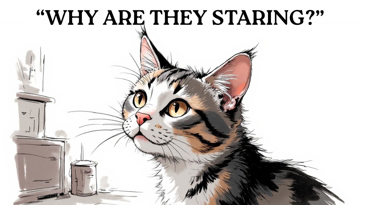If Your Cat Stares at You Like This… They’re Checking ONE Thing About You