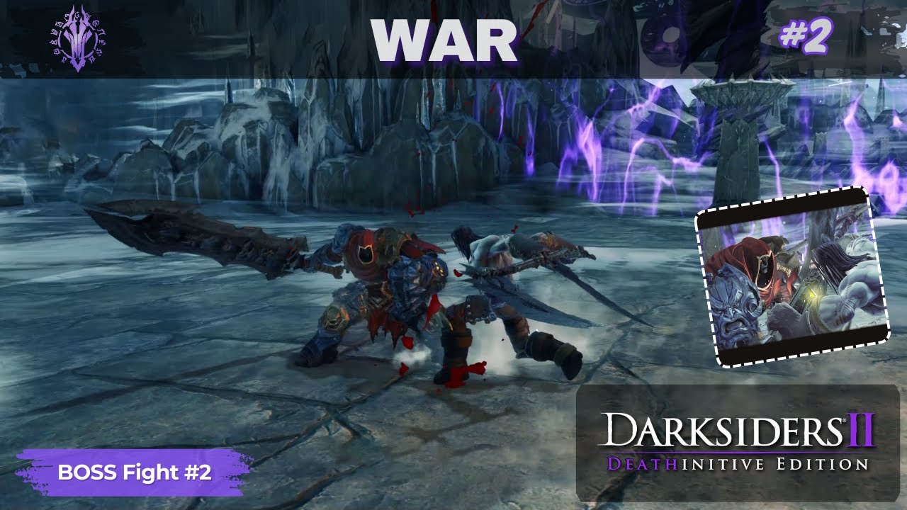 Darksiders 2 – War Boss Fight #2 (Crow Father's Domain) | Deathinitive