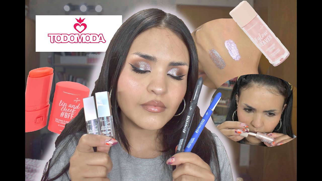LANZAMIENTOS de Todo Moda: RUBOR EN BARRA VIRAL oloroso, sombras con GLITTER, liners de colores..