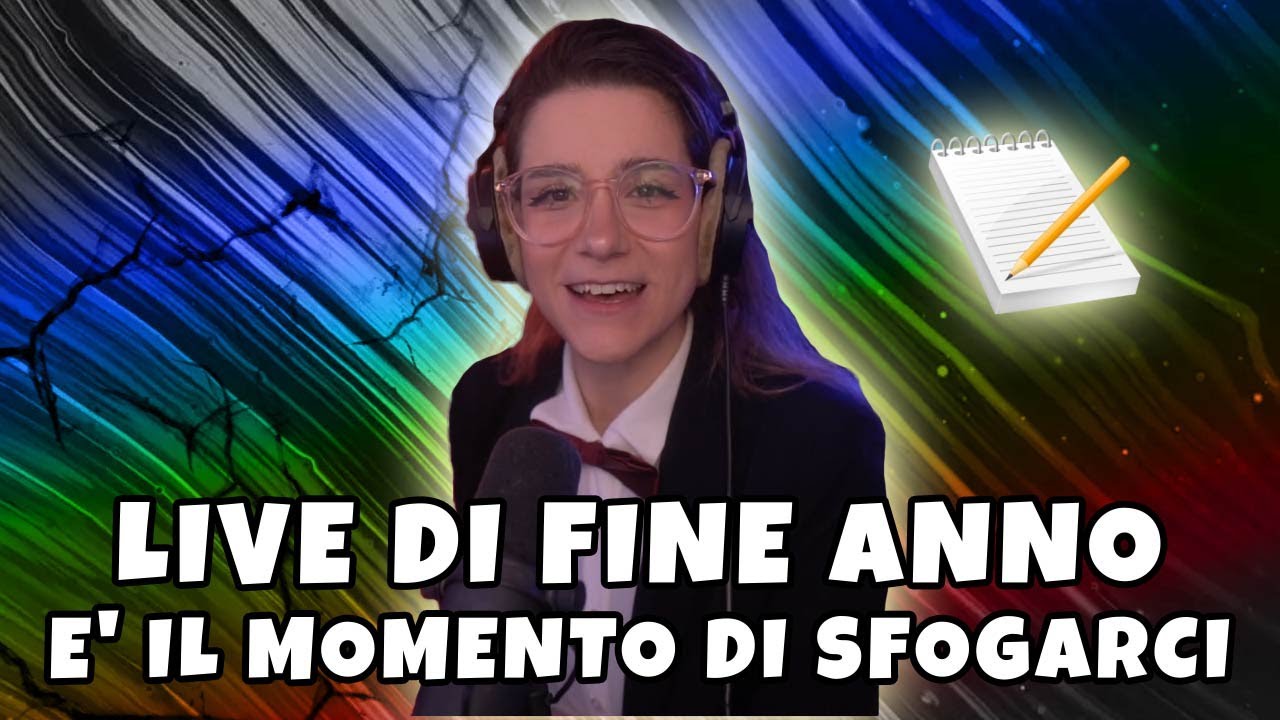 LIVE DI FINE ANNO, E' IL MOMENTO DI SFOGARCI