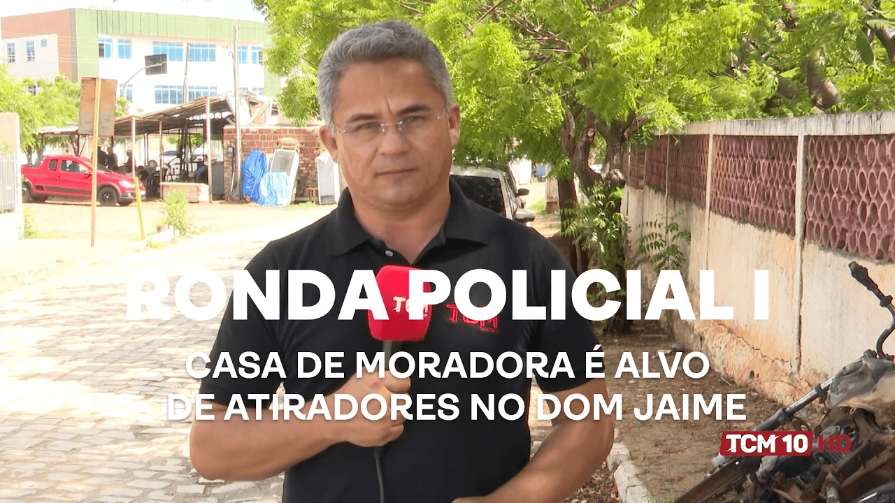 Ronda Policial I - Casa de moradora é alvo de atiradores no Dom Jaime
