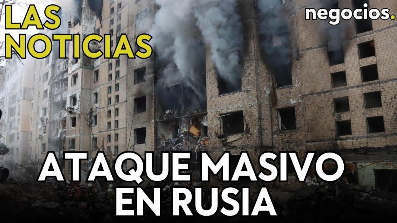LAS NOTICIAS: ataque masivo en Rusia, misiles de largo alcance de EEUU y Milei consigue un hito