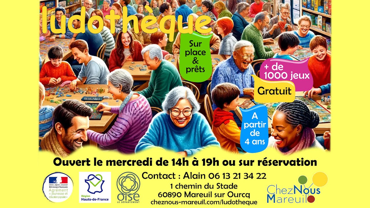 Ludothèque ChezNous Mareuil