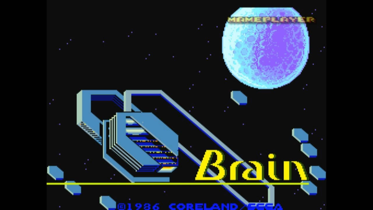 Brain 1986 Coreland/Sega Mame Retro Arcade Games