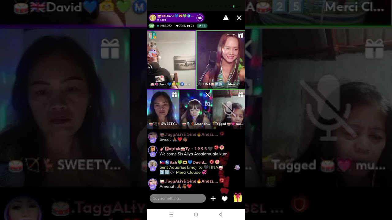 International talent show for the month of January on Host David live stream 