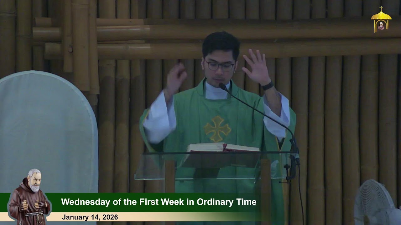 Jan 14, 2026 | 5 p.m.- Wednesday of the First Week in Ordinary Time