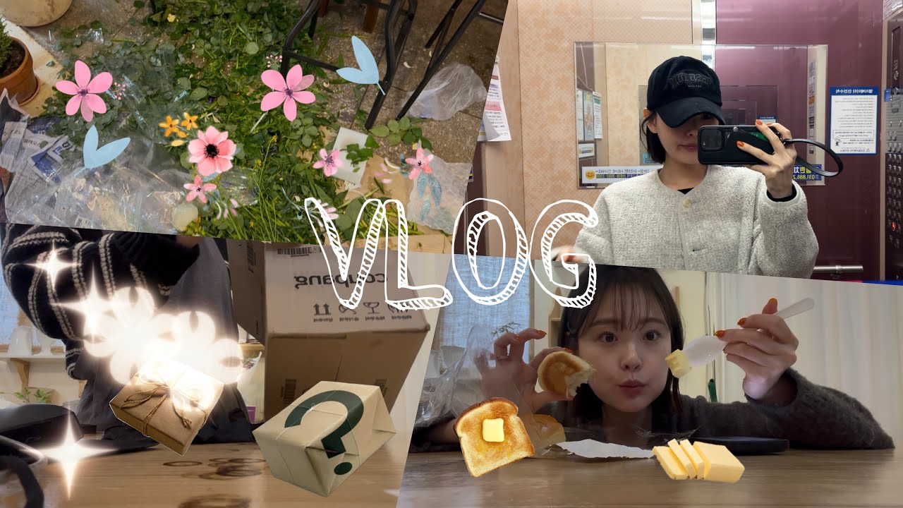 진짜 진짜 일만 했던 일주일..🙂‍↔️🥱VLOG