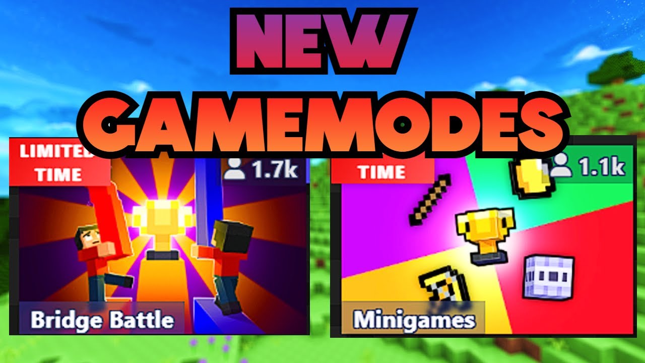 BLOXD.IO JUST ADDED 2 NEW GAMEMODES!
