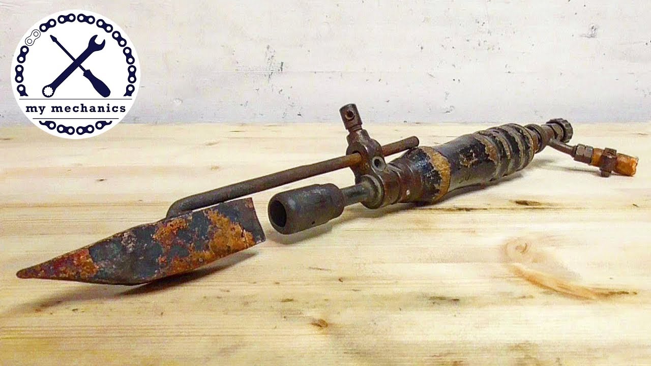 Старинная пропановая паяльная лампа - Горячая реставрация