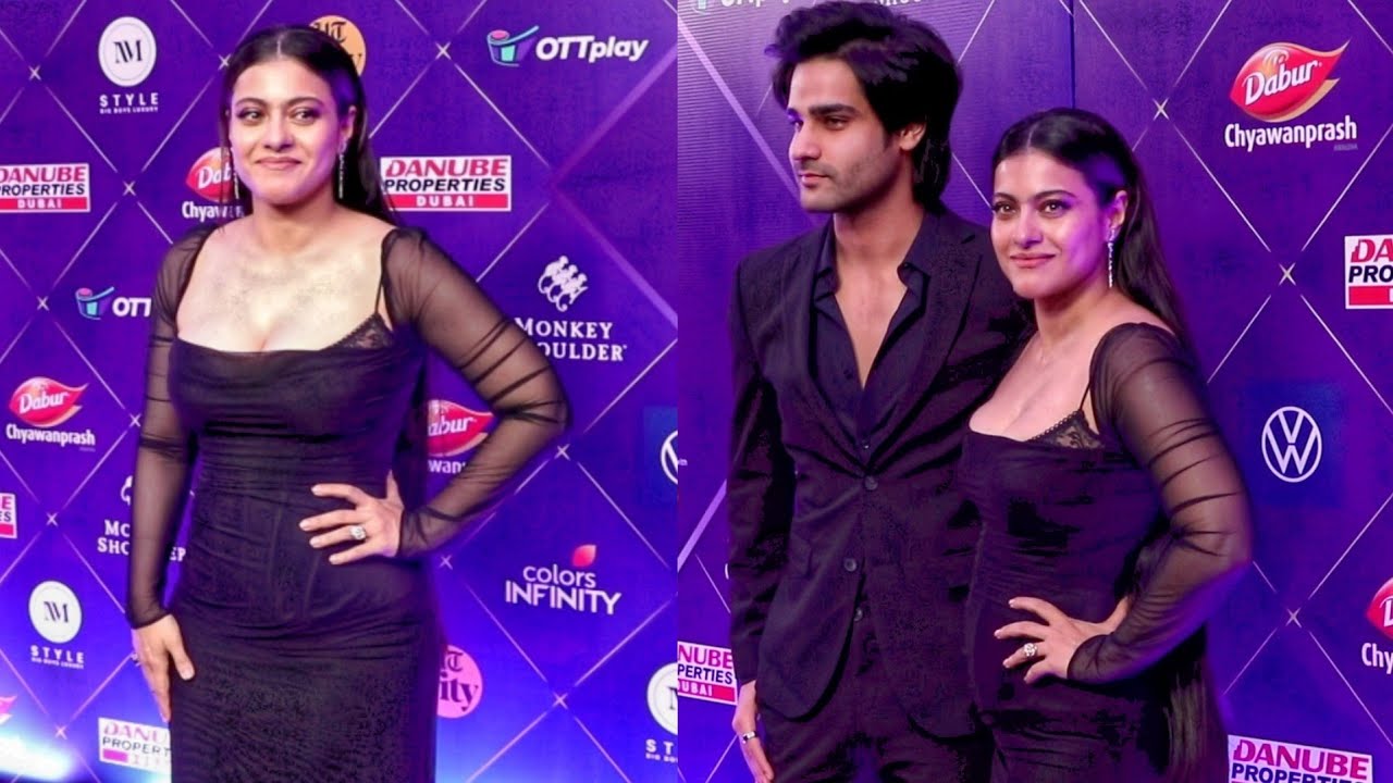 Kajol Devgan shines in black at OTT Play Awards 2023