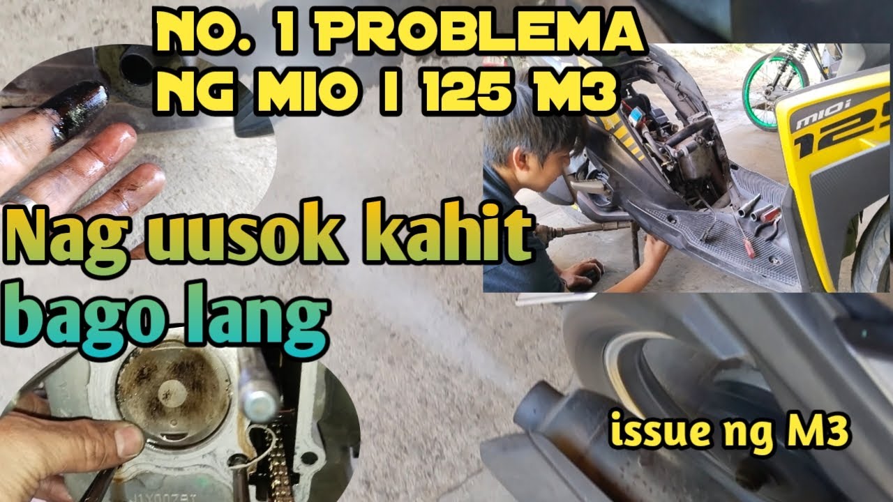 NO. 1 Problema ng mio i 125 Nag uusok kahit bago lang.       Issue ng M3