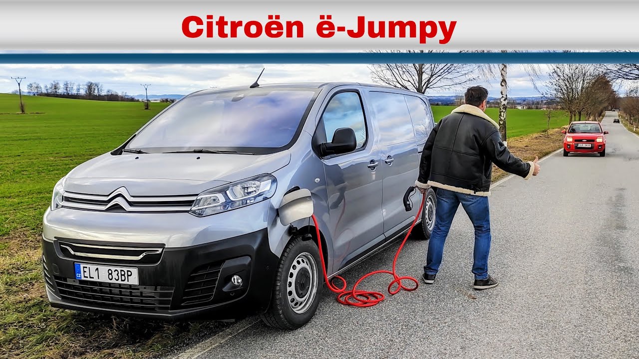 Citroën ë-Jumpy - Je elektrická dodávka pouze do města? TEST
