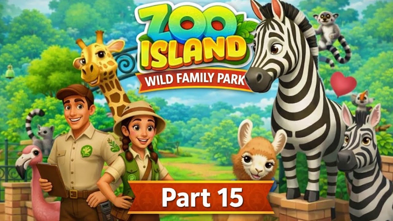 🦊 Zoo Island: Wild Family Park Walkthrough Part 15 | Mobile Gameplay (Android/iOS)