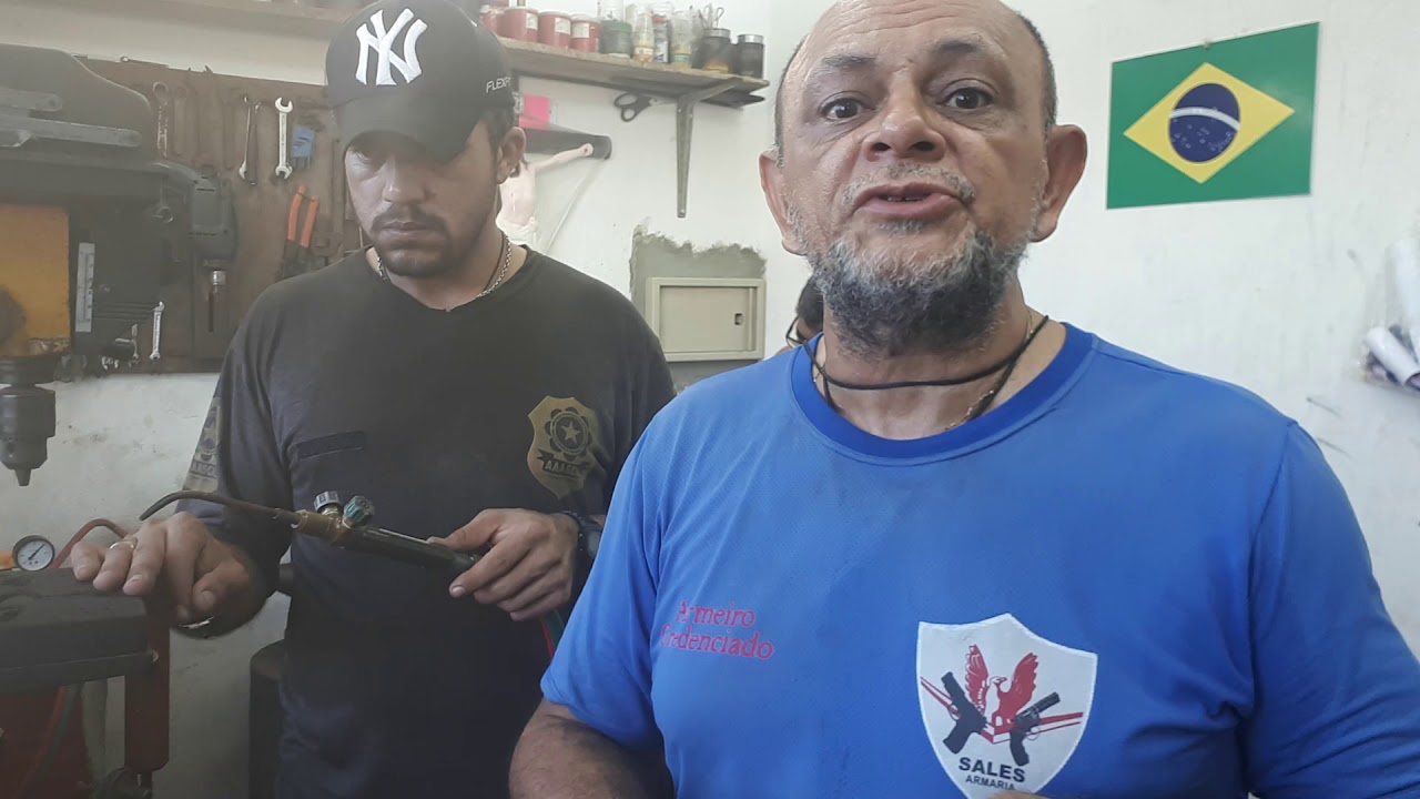 RESTAURAÇÃO DO CÃO DE UM REVÓLVER ROSSI