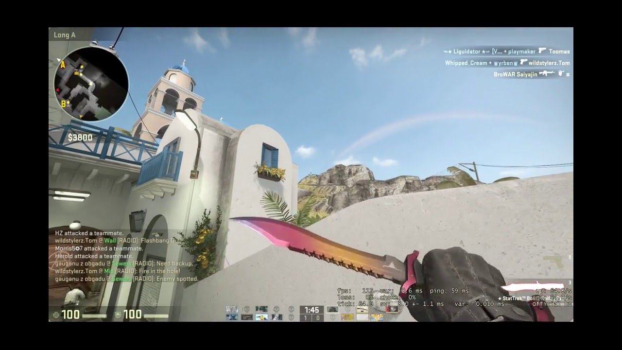 ★ StatTrak&trade; Bowie Knife Fade Factory New CS:GO