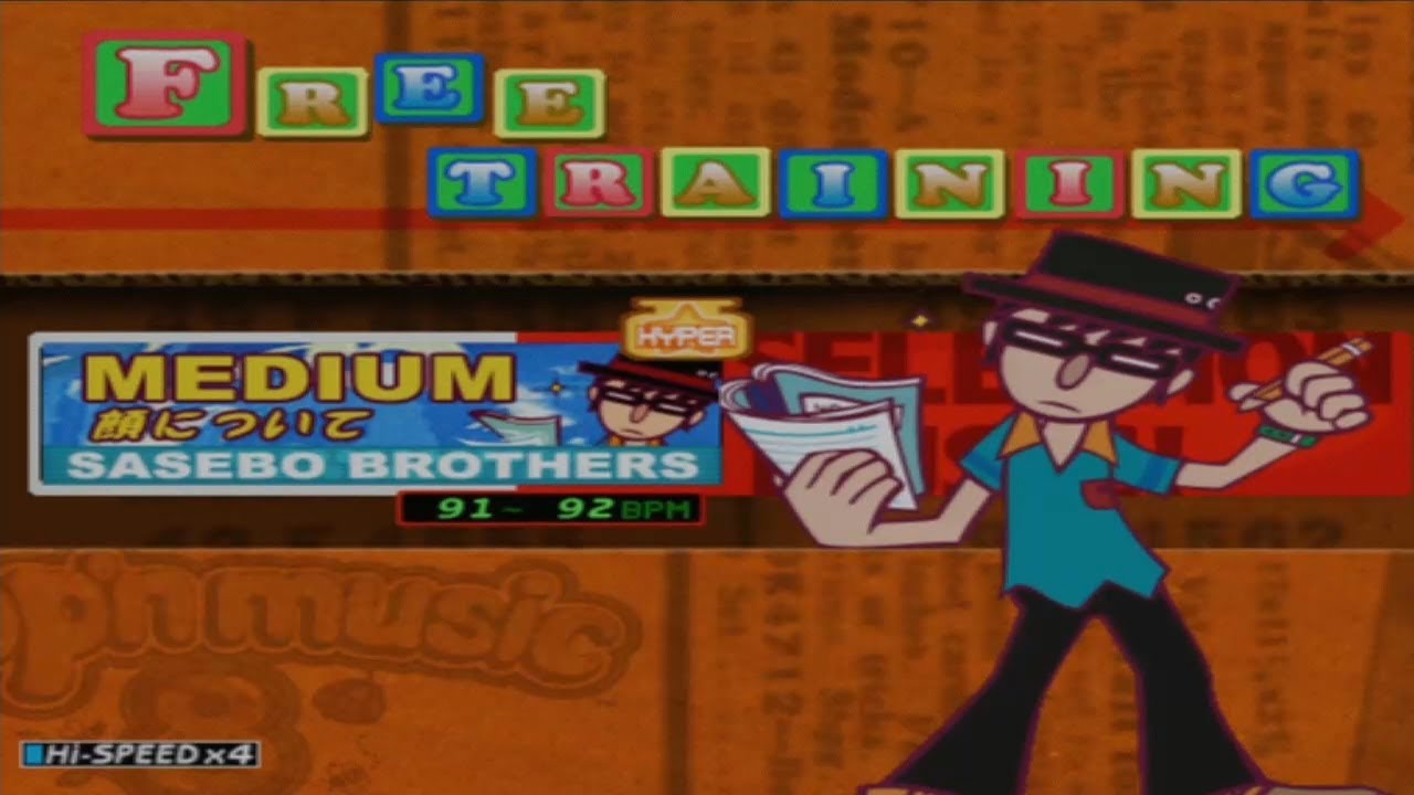 [POP'N MUSIC CS8] ミディアム - 顔について (H)
