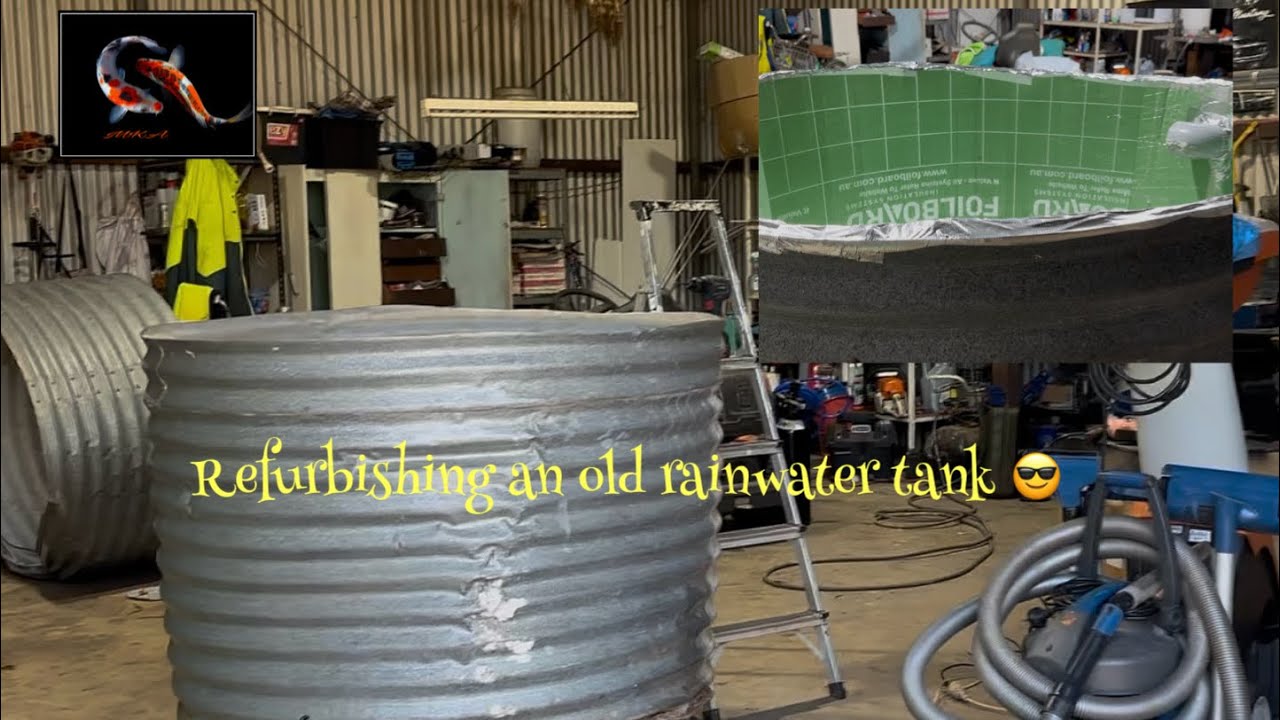 Koi spawning project part 2 #pondmaintenance #diy #koifish 