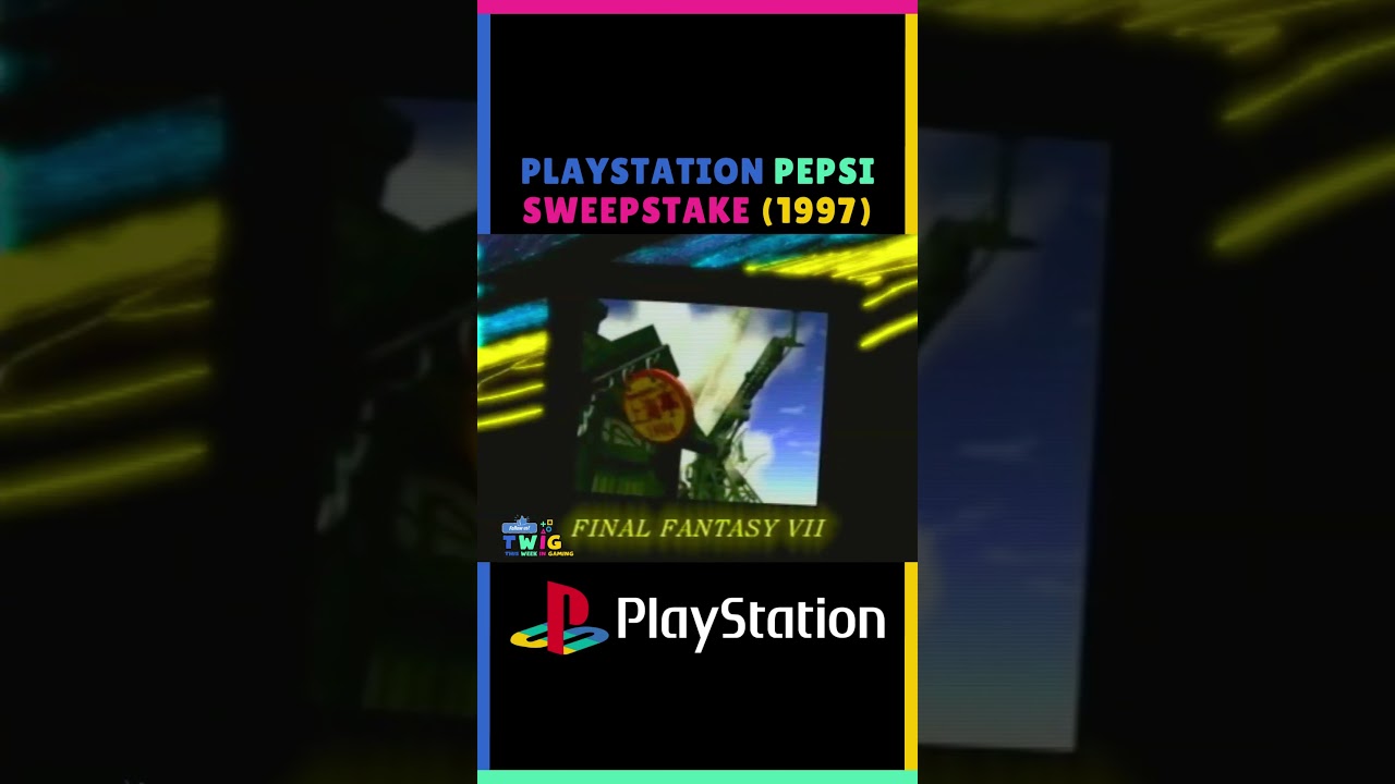 PlayStation & Pepsi Sweepstake From 1997