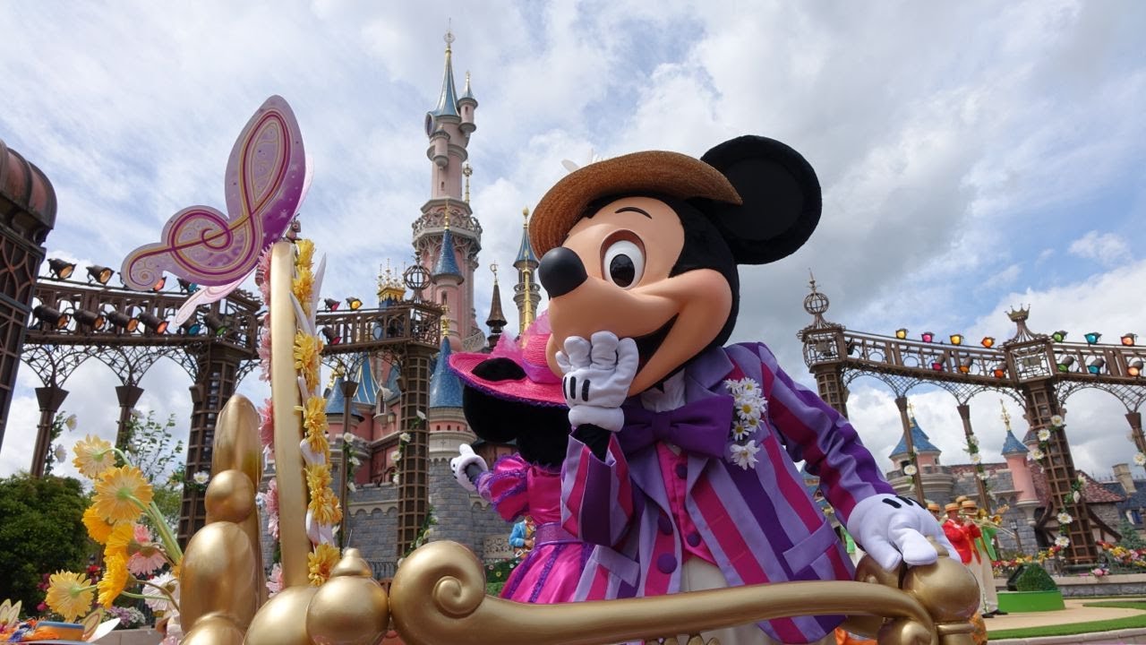 Disneyland Paris Swing into Spring Promenade Castle View