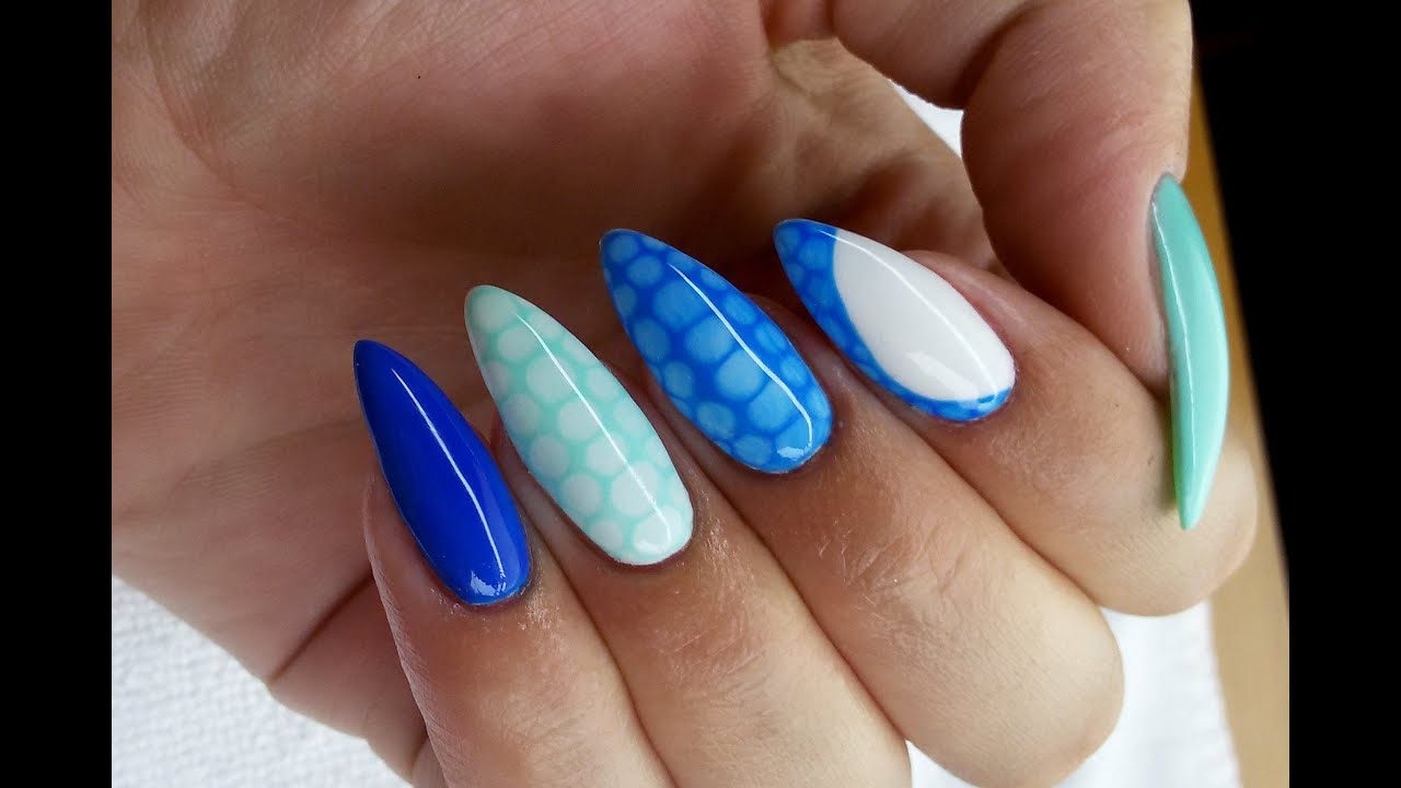 Snake Skin Nail Art Semilac