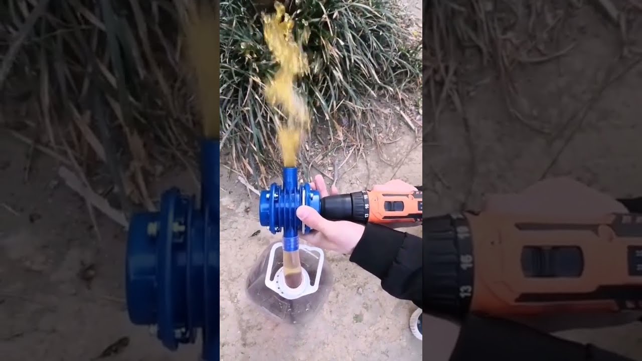 Wow! Transfer Pump With Drill!