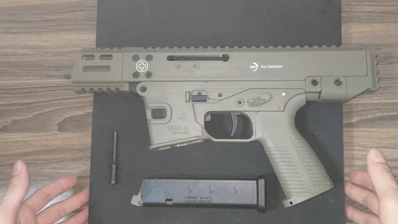【泡泡 bubble Airsoft 】B&T GHM9 GBB 簡易開箱介紹