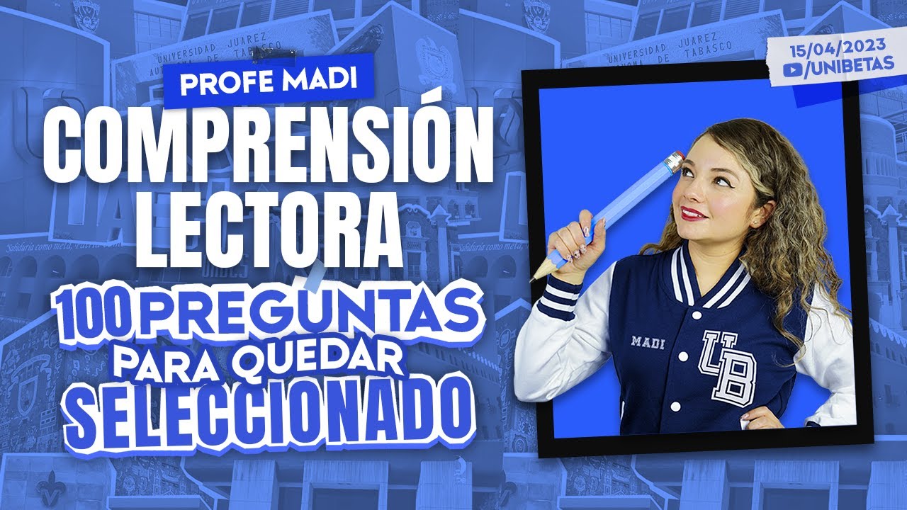 100 preguntas tipo examen: Comprensión Lectora