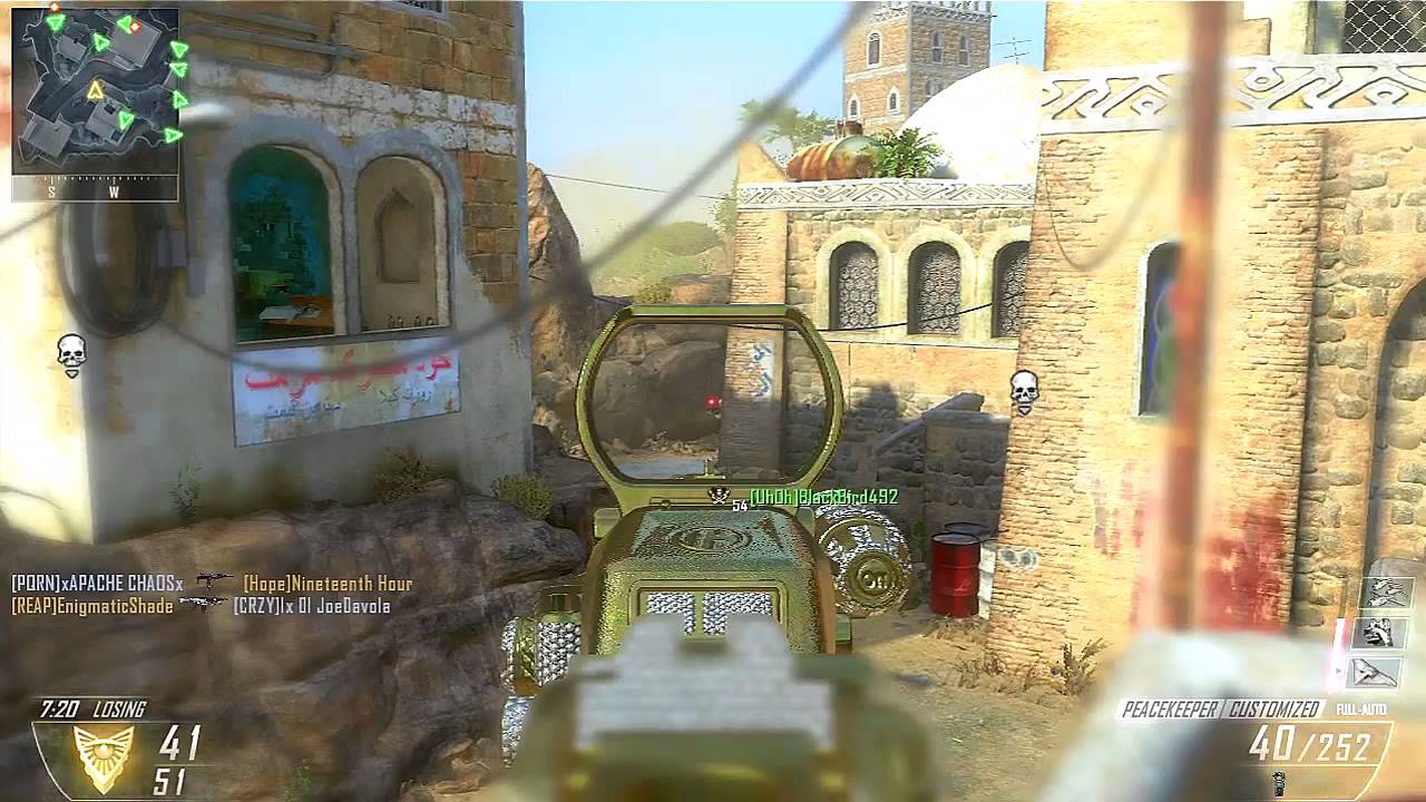 Black Ops 2: Камбэк с алмазным Peacekeeper в TDM + советы по PK!