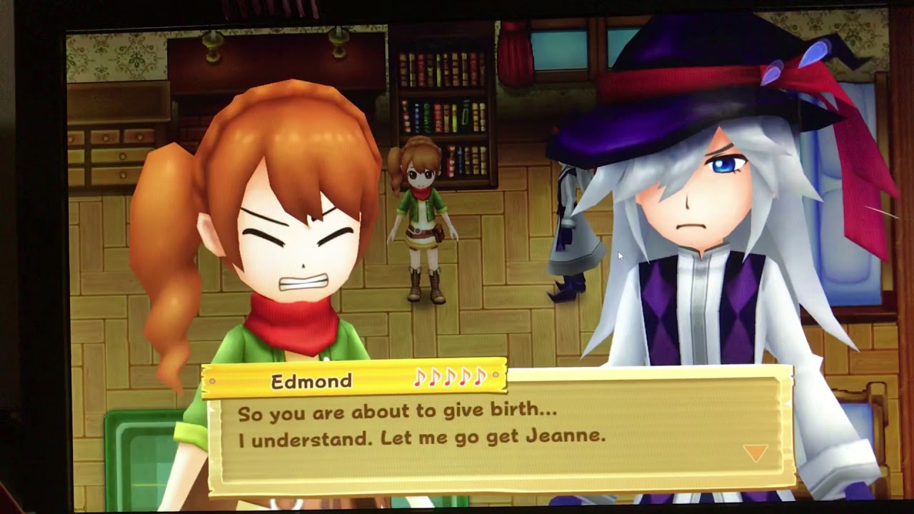 Harvest Moon: Light of Hope - Giving Birth to Baby