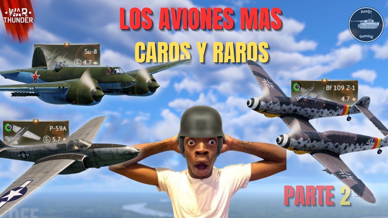 Los AVIONES mas RAROS y EXCLUSIVOS de War Thunder #warthunder 
