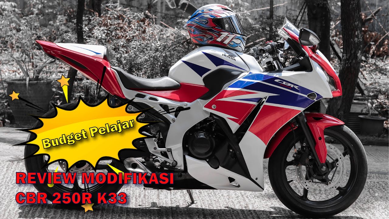 Review Modifikasi CBR 250R K33 ala ala CBR 1000 Lite Version (murah meriah budget pelajar)