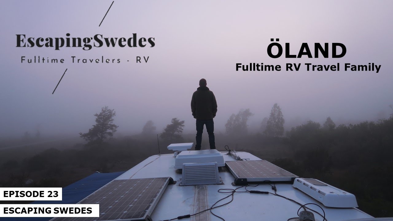 Öland - Sweden. Freecamping around the second biggest island of Sweden. Travel Family Fulltime RV