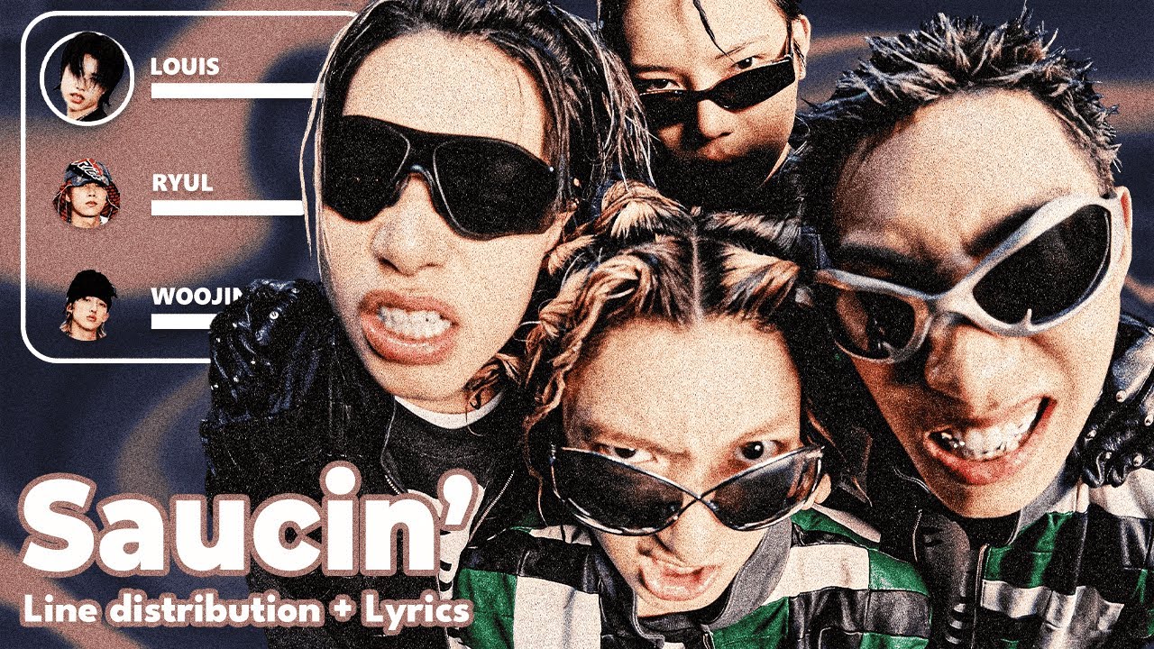 LNGSHOT - Saucin' - Line Distribution + Lyrics