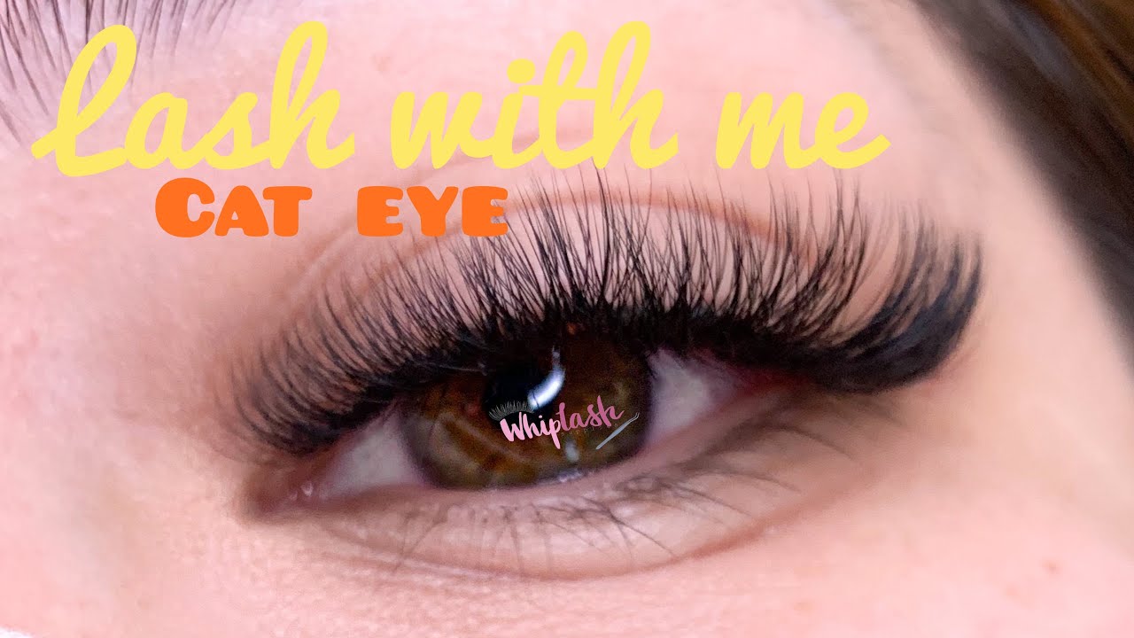 Lash With Me. Cat Eye Volume Full Set | Whiplash Supplies
