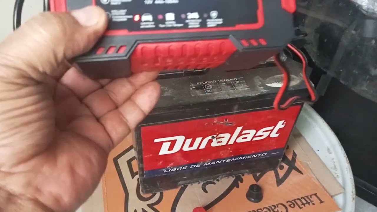 COMO TRABAJA CARGADOR INTELIGENTE DE BATERIAS 12 V