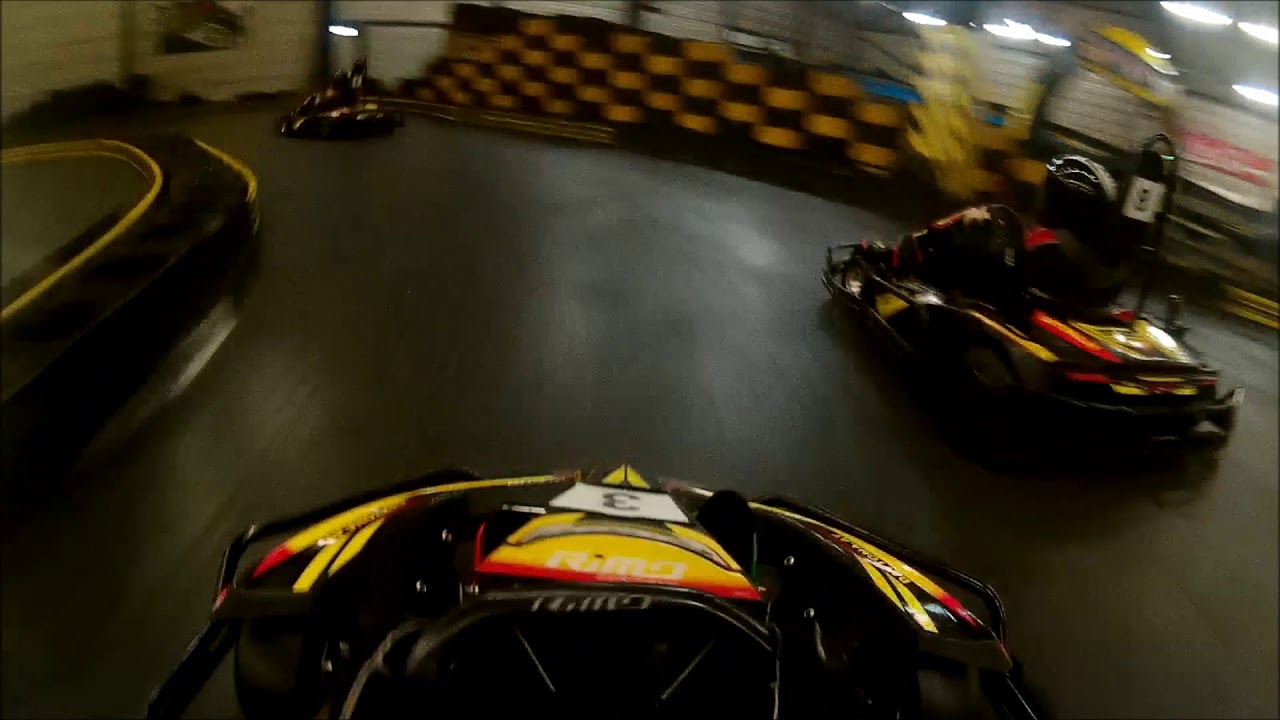 Daytona Raceways Kartbahn: Praxisbeispiele Überholen Kartfahren