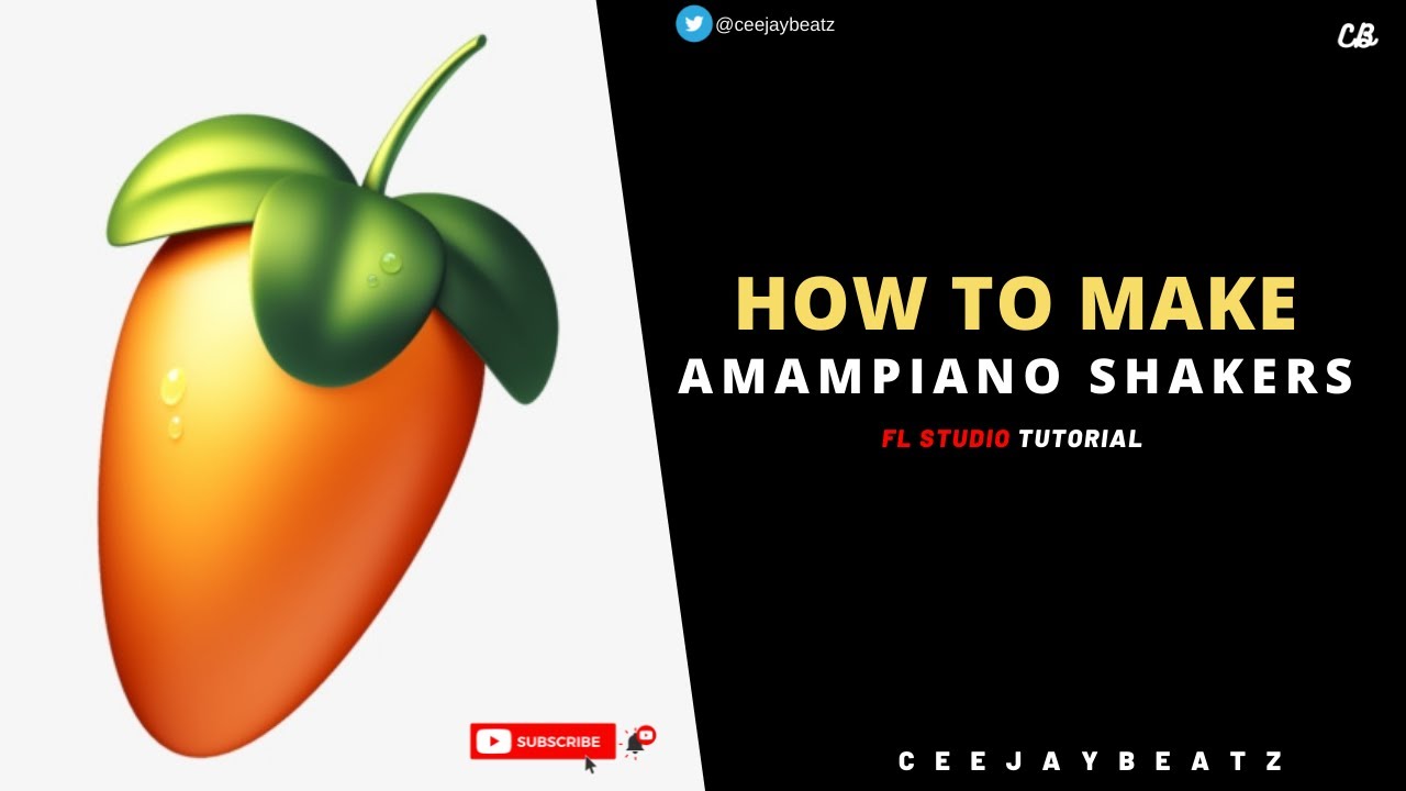 How to make Amapiano shakers loop | 2021 Afrobeat Tutorial