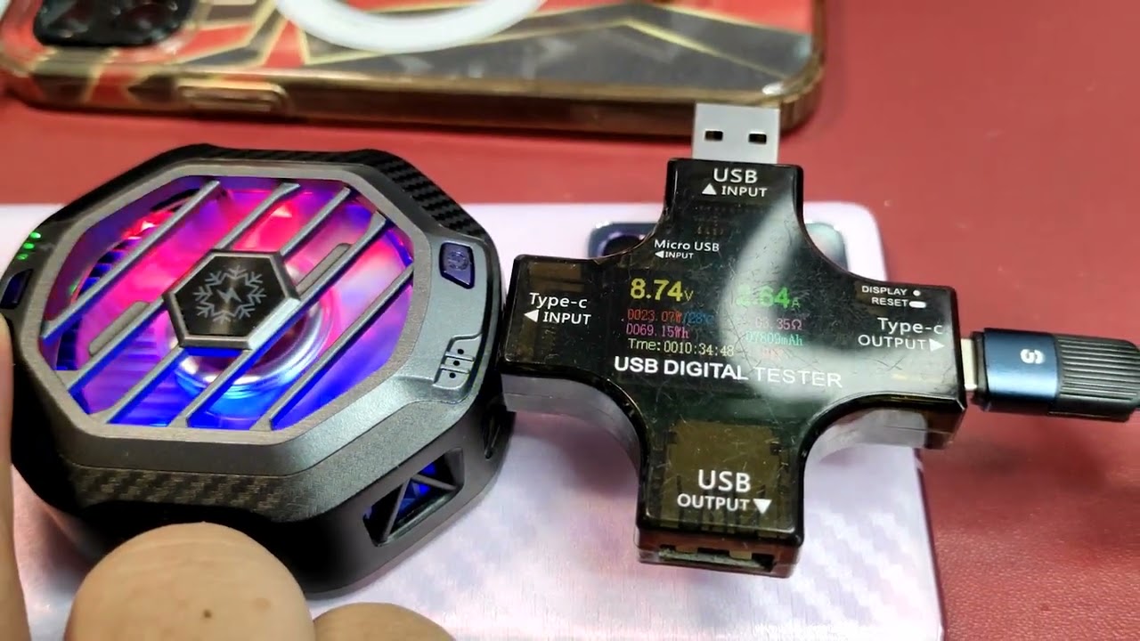Cooler HP Baru di Bawah 200rb: X60 dan X60c wireless chargingnya bisa dimatiin n bisa pamer RGB
