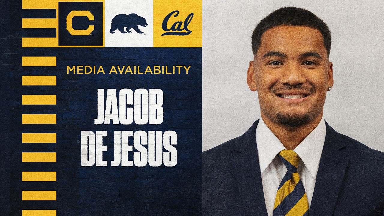 Cal Football: Jacob De Jesus Media Availability (3.19.2026)